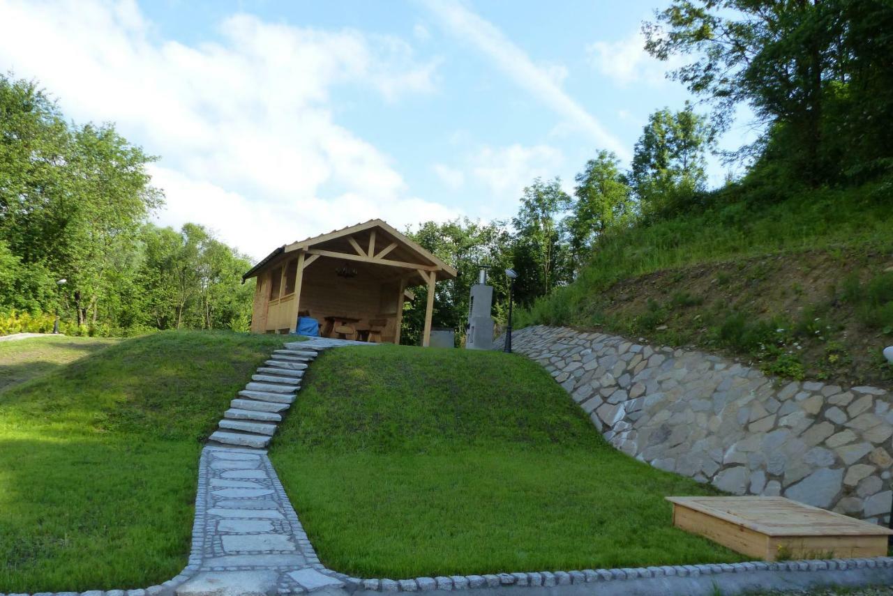 Villa Dom Nad Popradem Stary Sącz Exterior foto